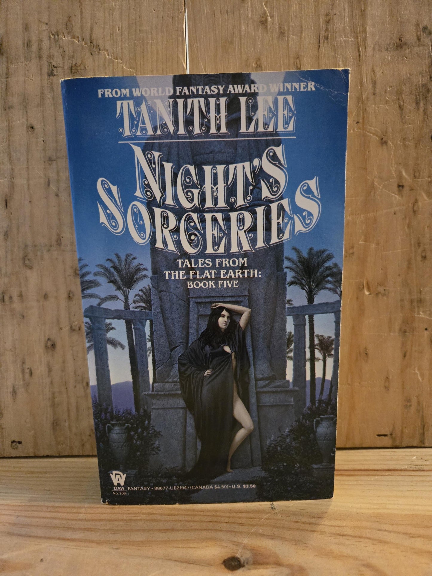 Night's Sorceries // Tanith Lee // 1st DAW Printing 1987 // Vintage Paperback Fantasy