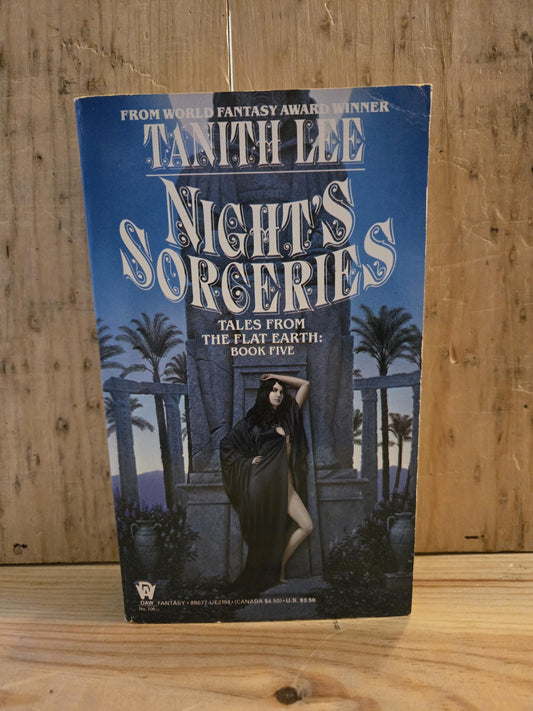Night's Sorceries // Tanith Lee // 1st DAW Printing 1987 // Vintage Paperback Fantasy