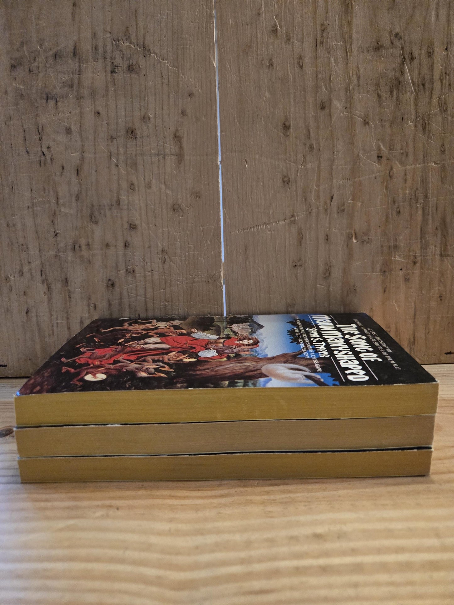 The Chronicles of Mavin Manyshaped (3 Book Set) // Sheri S. Tepper // 1st Printings 1985 // Vintage Paperback Fantasy