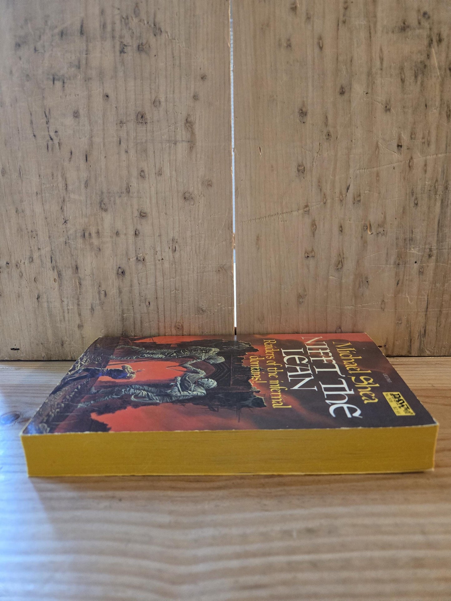 Nifft the Lean // Michael Shea // 1st DAW Printing 1982 // Vintage Paperback Fantasy Horror Cover Art by Michael Whelan