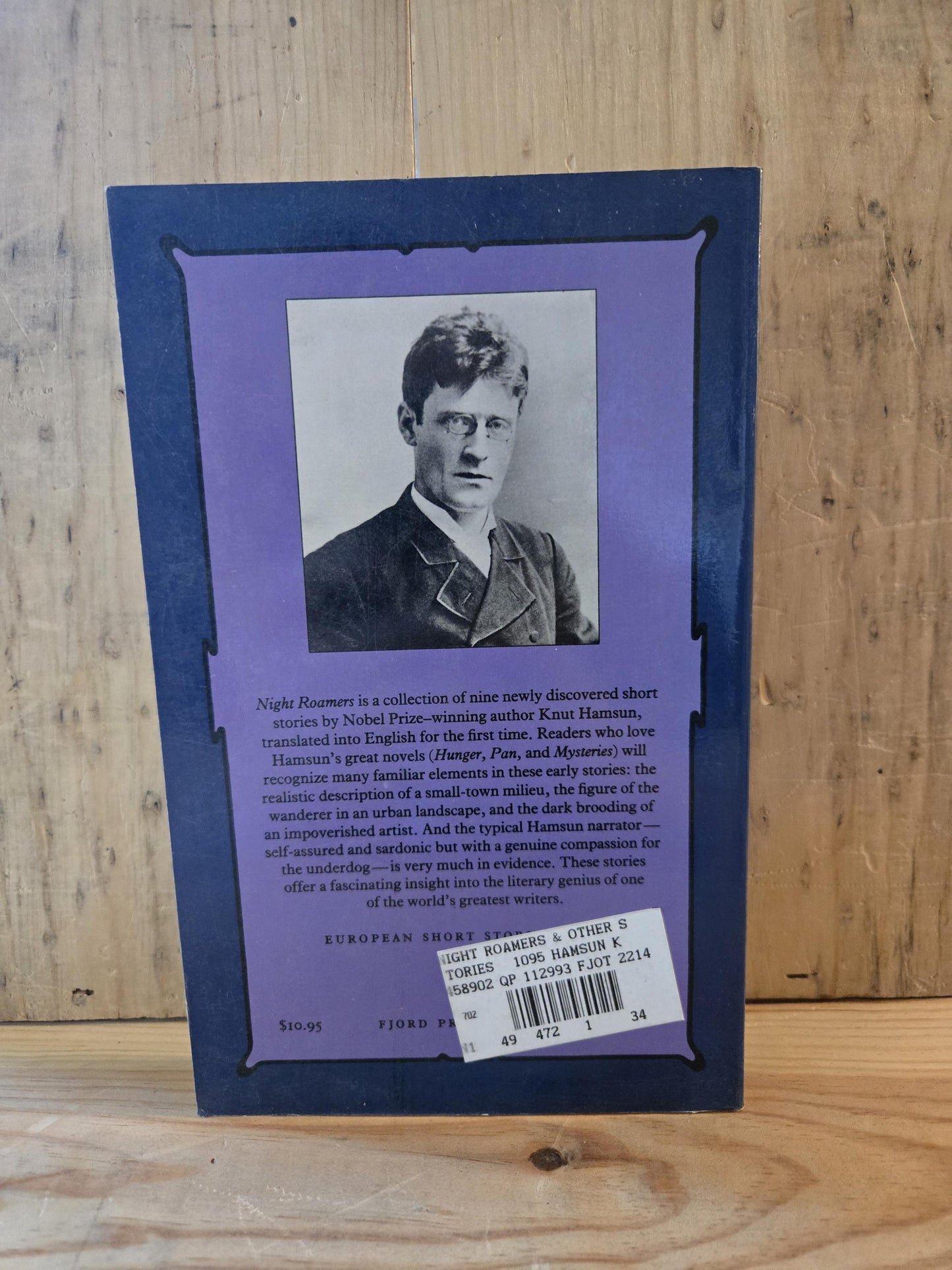 Night Roamers and Other Stories // Knut Hamsun // 1992 // Vintage Paperback