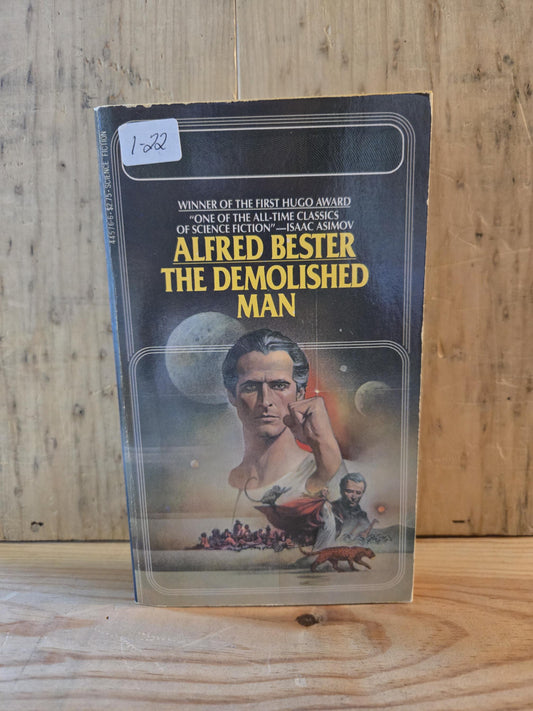 The Demolished Man // Alfred Bester // 1978 // Vintage Paperback Sci-fi