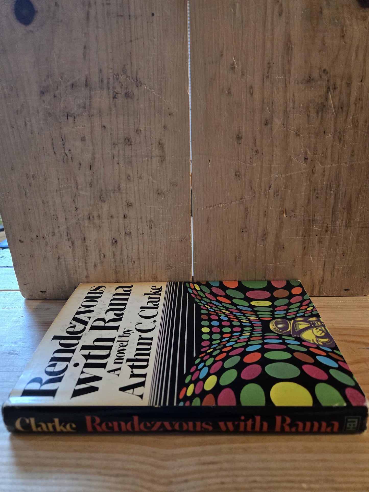 Rendezvous with Rama // Arthur C. Clarke // Book Club Edition 1973 // Vintage Hardcover Sci-fi
