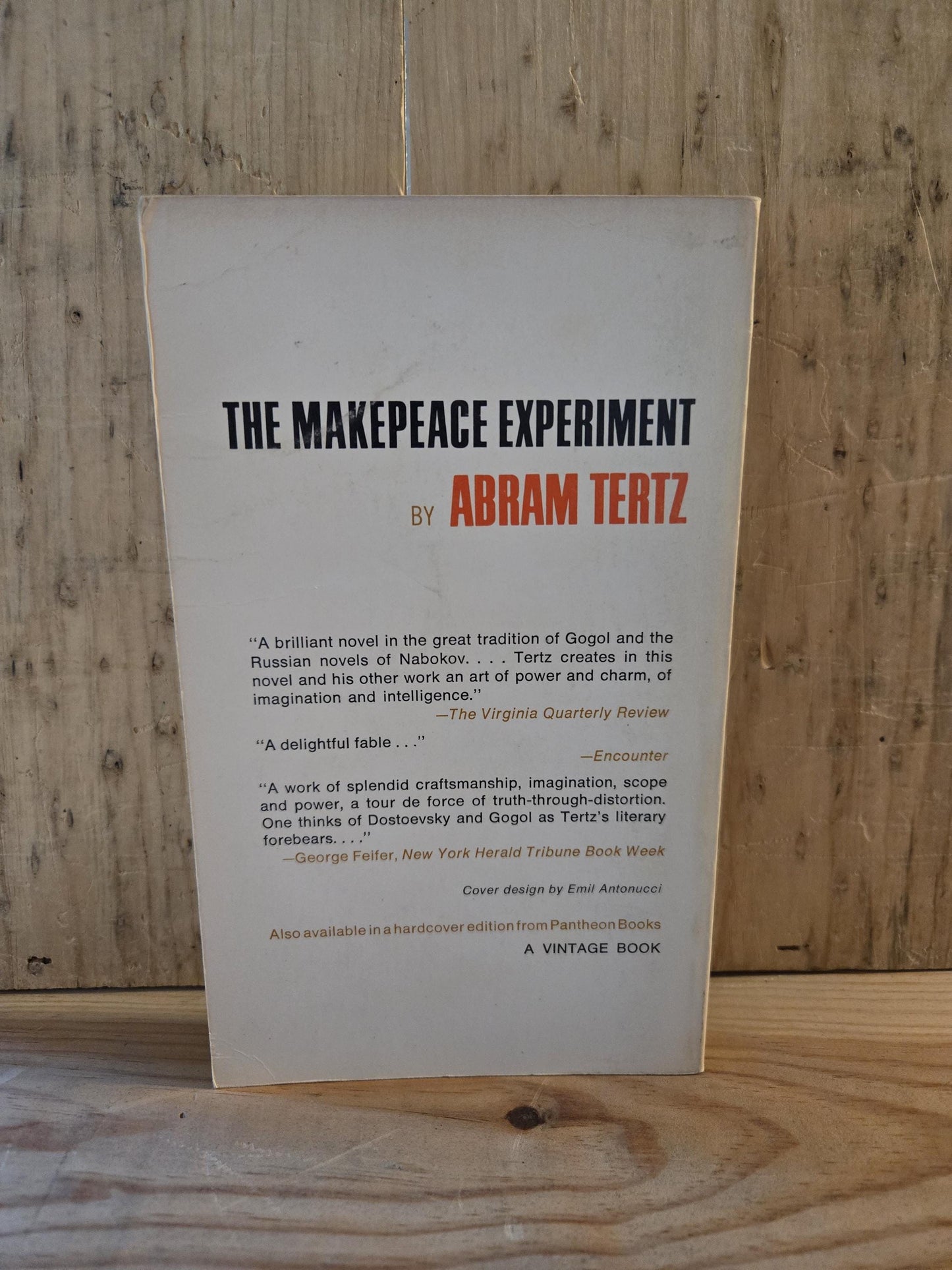 The Makepeace Experiment // Abram Tertz // 1966 // Vintage Paperback