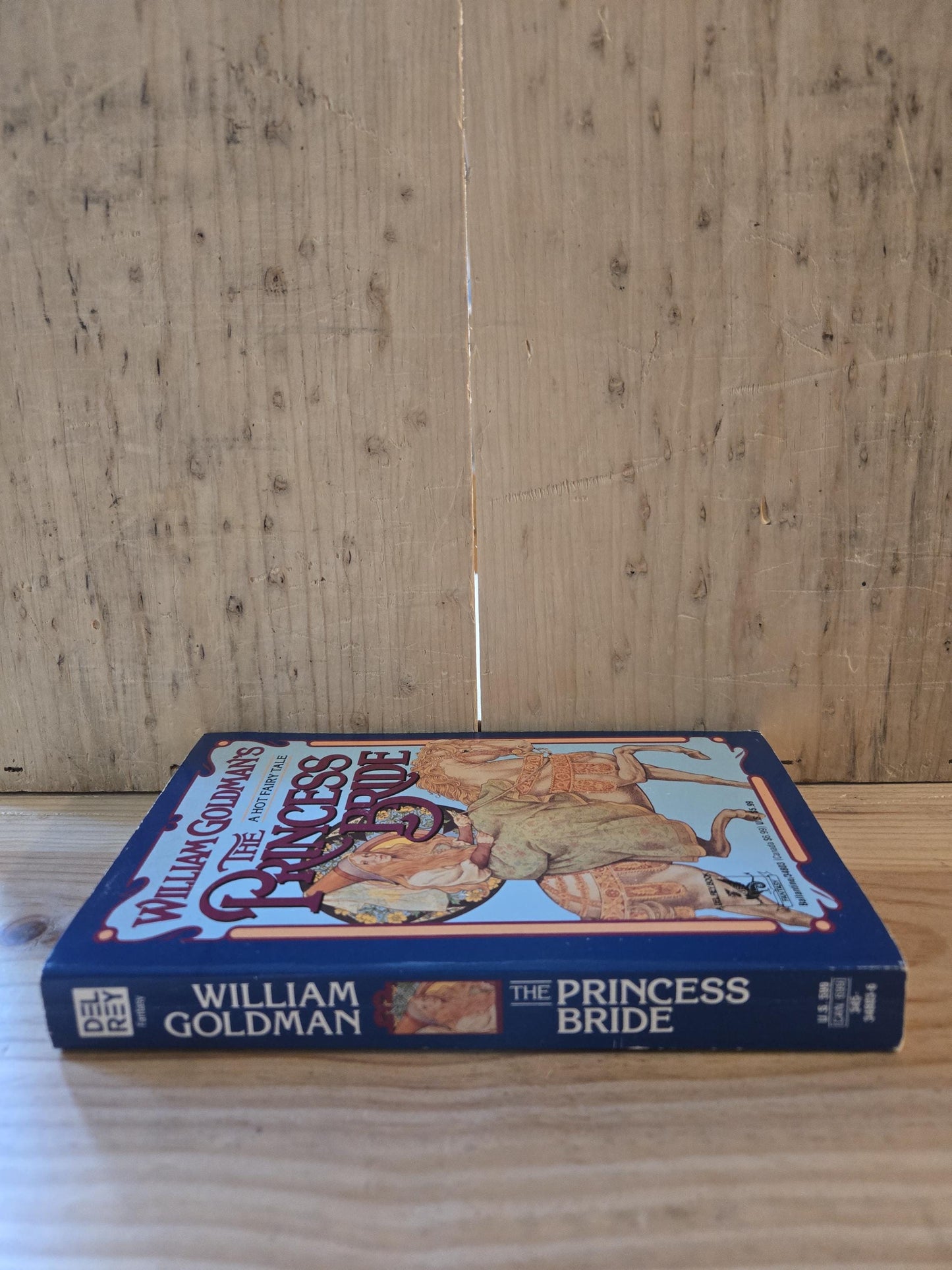 The Princess Bride // William Goldman // 36th Printing 1992 // Vintage Paperback Fantasy with Fold-out Map