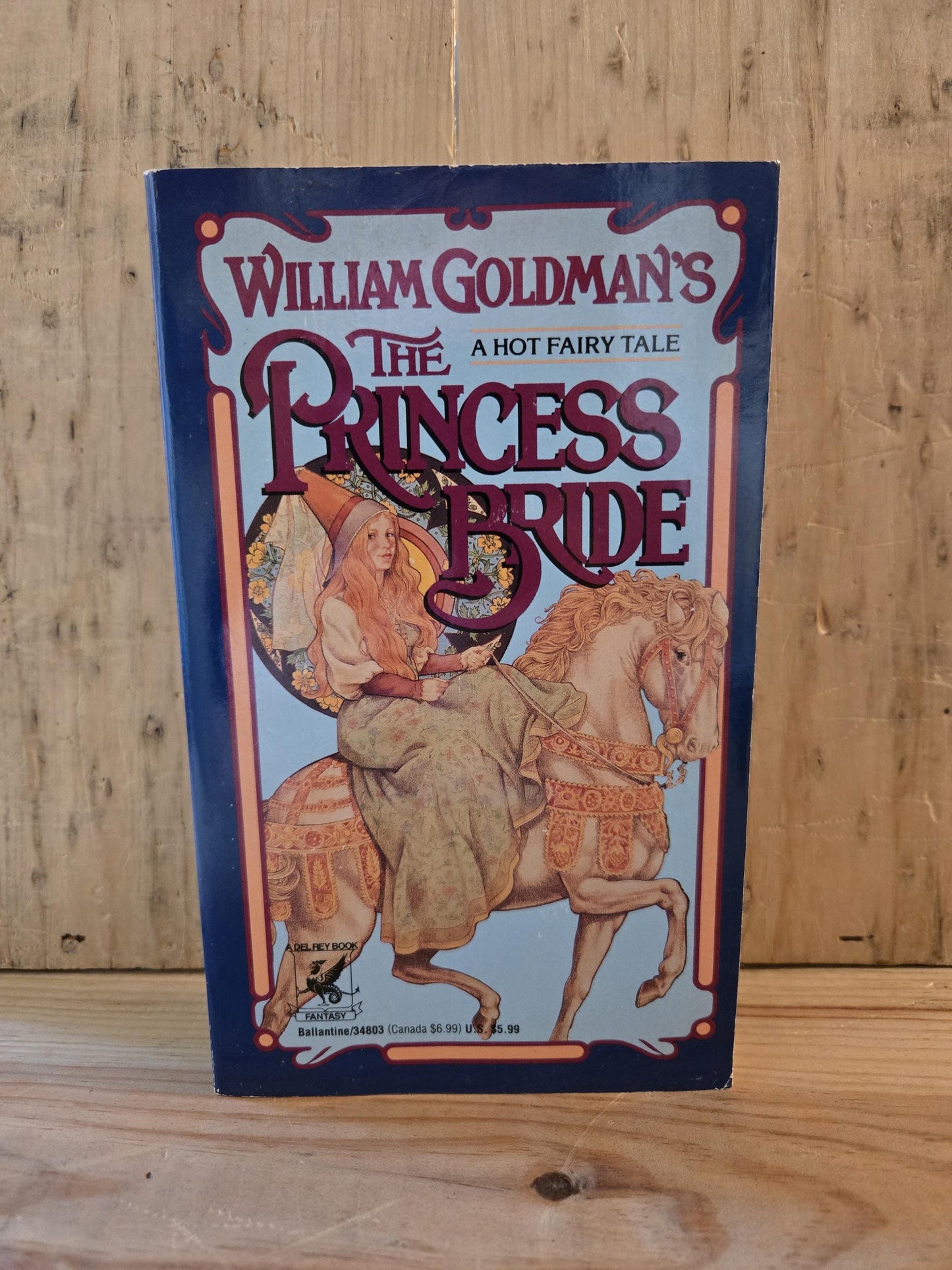 The Princess Bride // William Goldman // 36th Printing 1992 // Vintage Paperback Fantasy with Fold-out Map