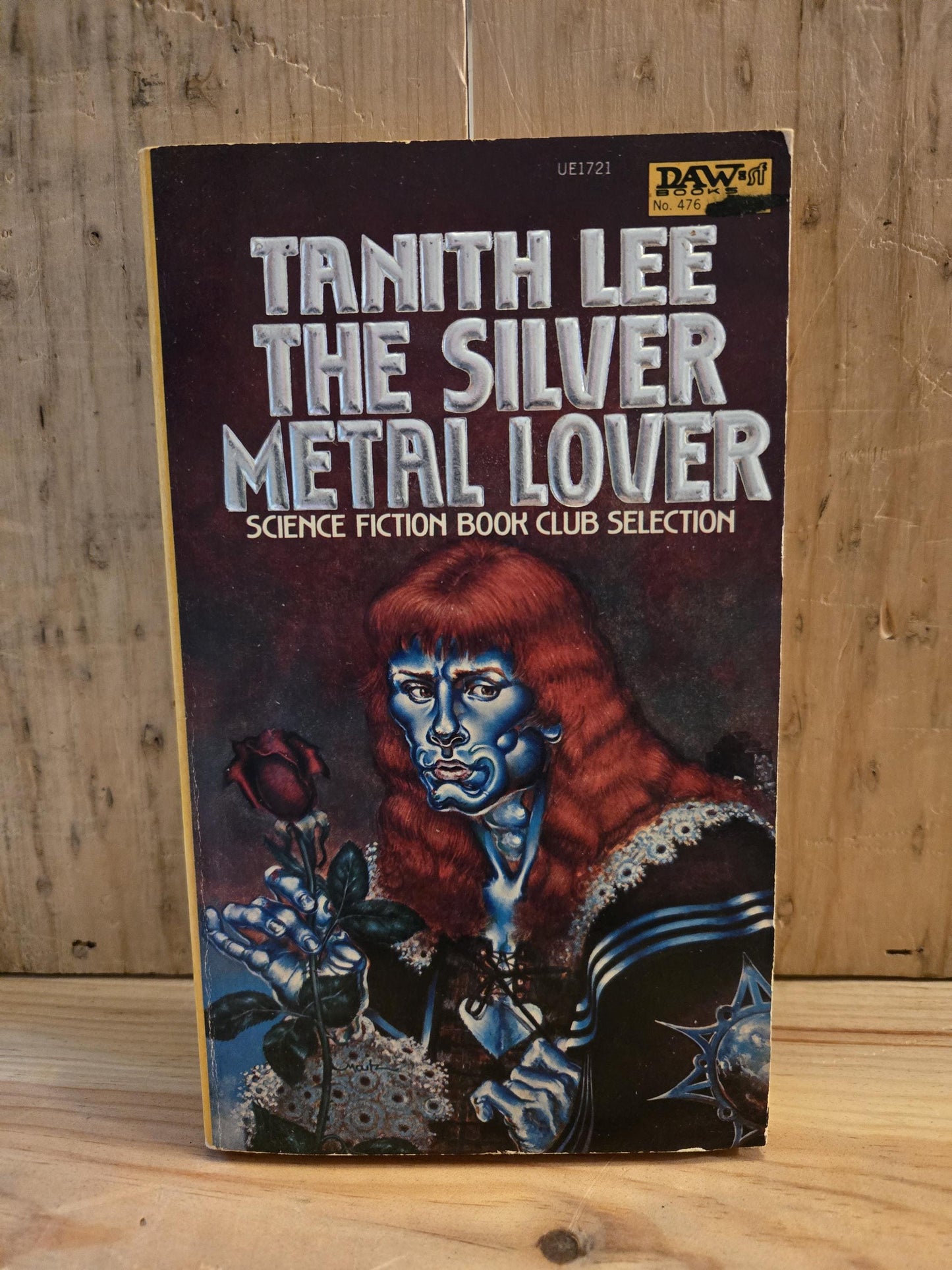The Silver Metal Lover // Tanith Lee // 1st DAW Printing 1982 // Vintage Paperback Sci-fi