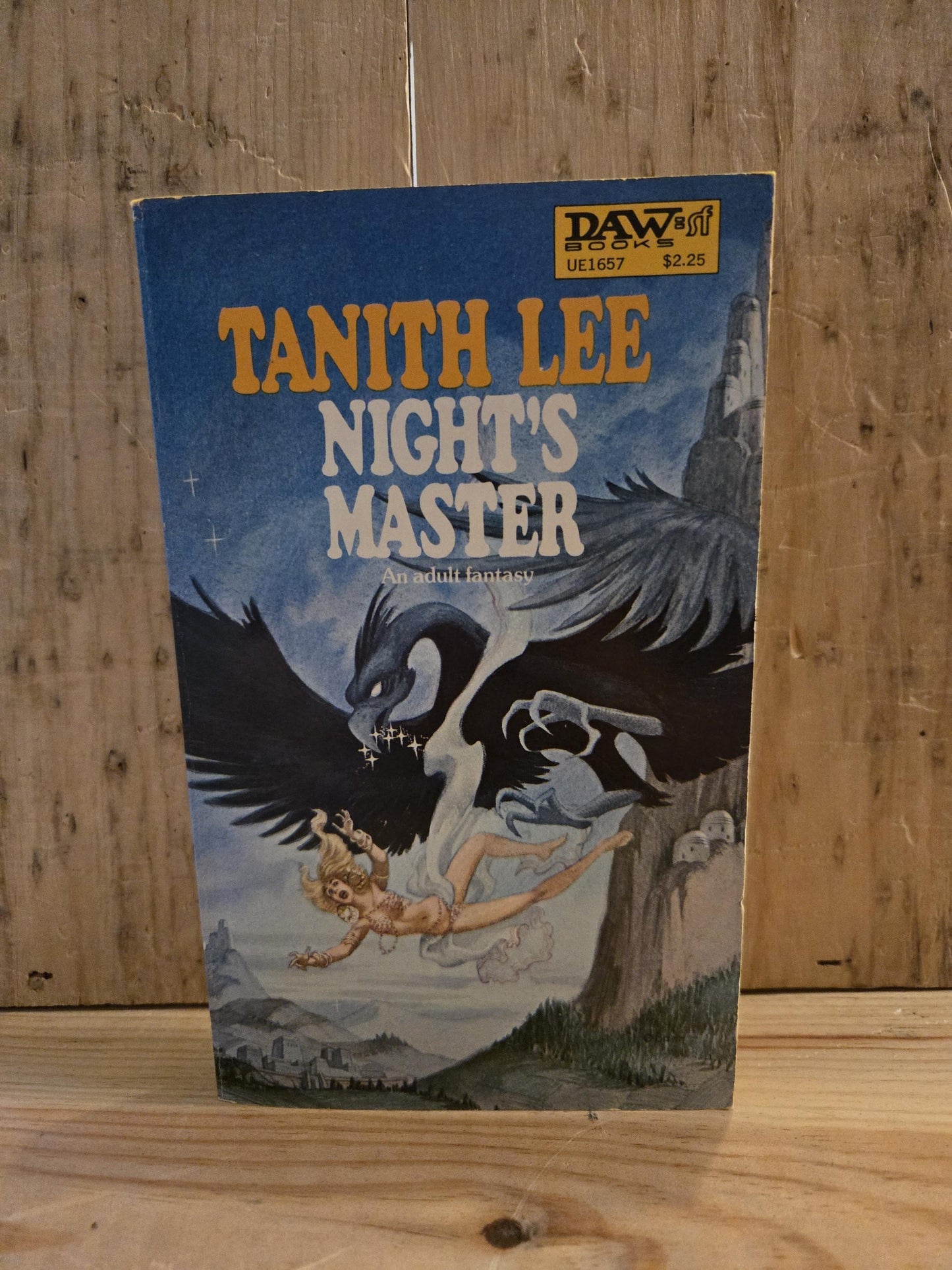 Night's Master // Tanith Lee // 3rd DAW Printing 1978 // Vintage Paperback Fantasy
