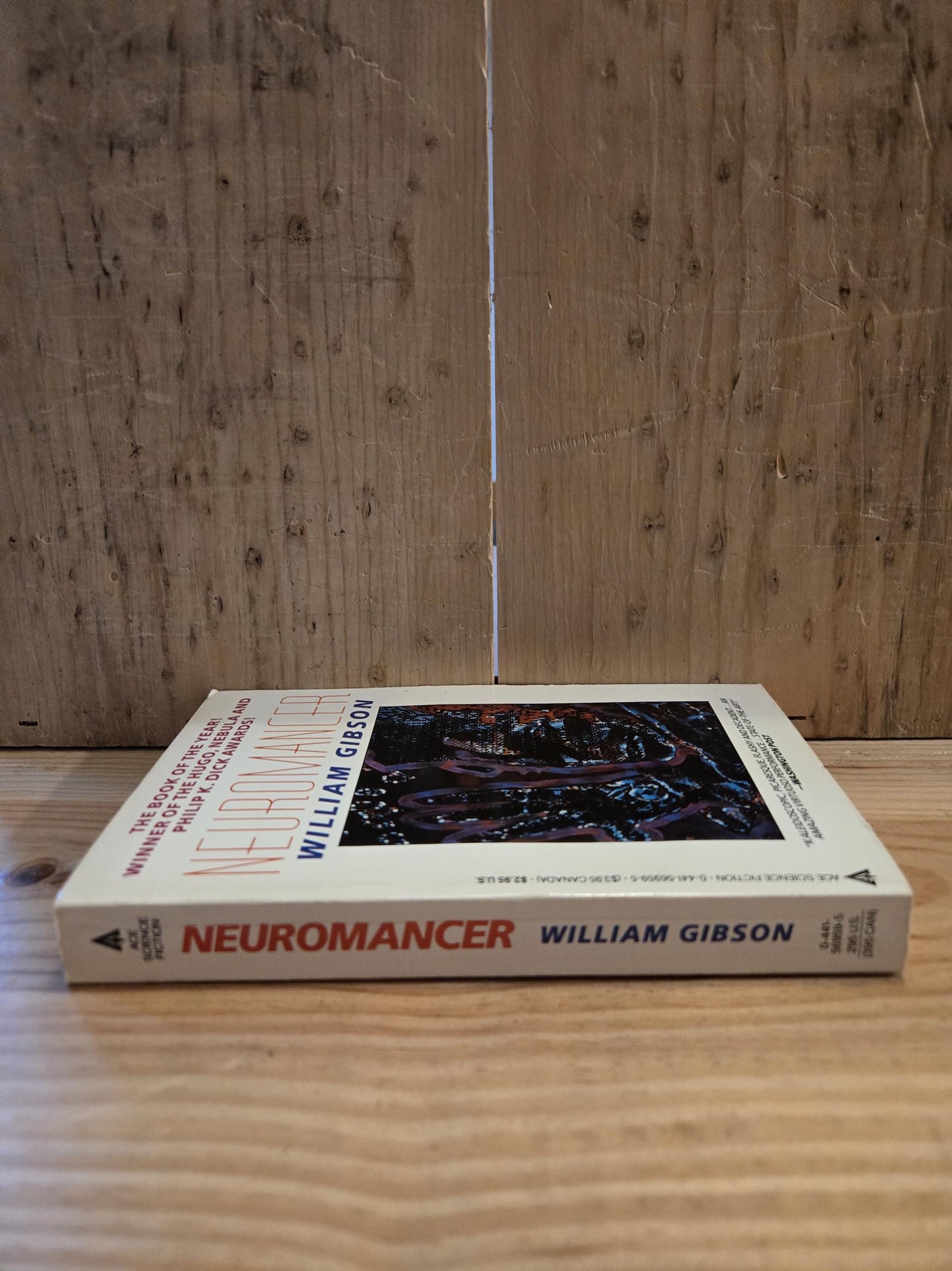 Neuromancer // William Gibson // 9th Printing Ace 1984 // Vintage Paperback Sci-fi Cyberpunk