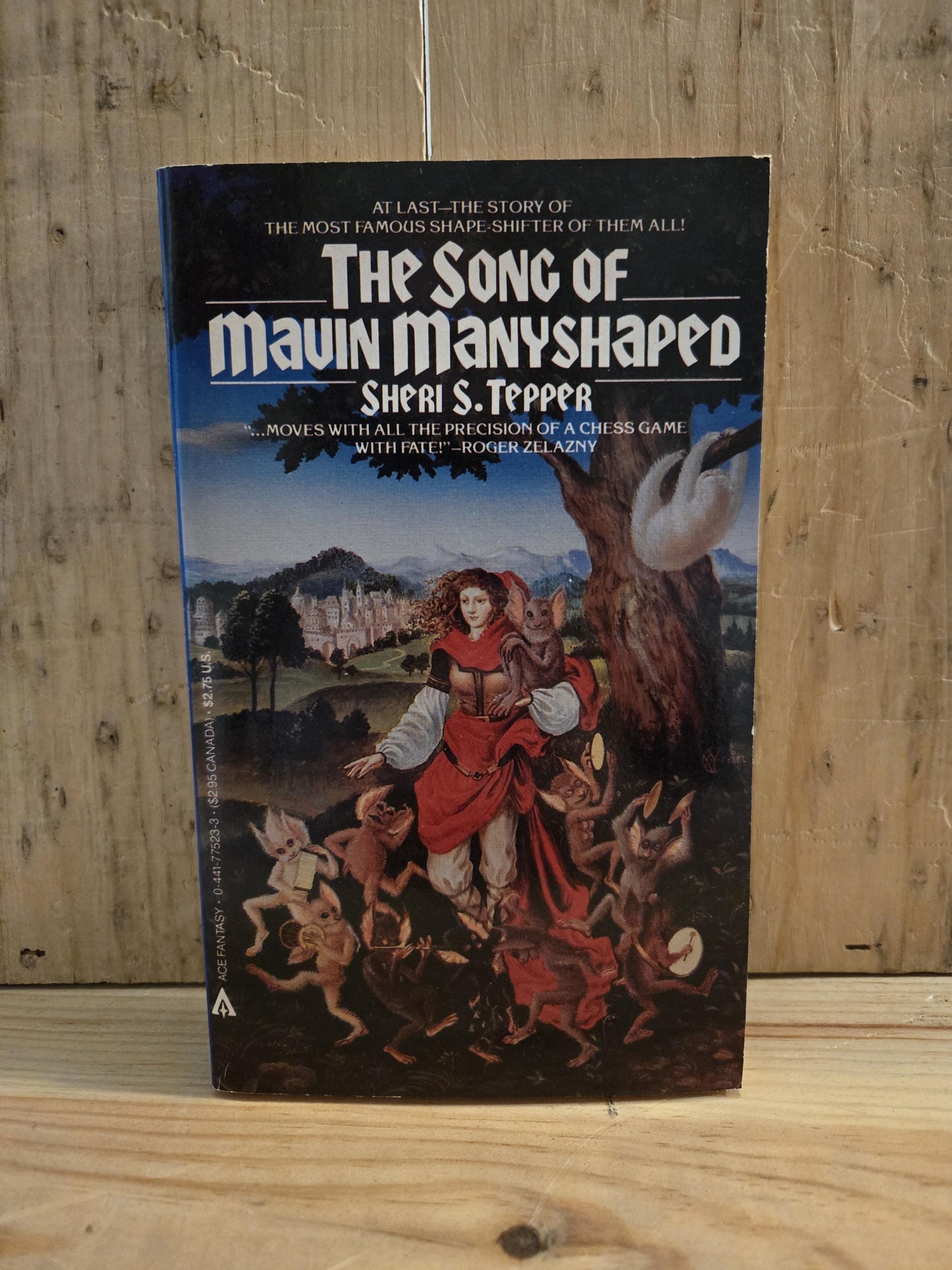 The Chronicles of Mavin Manyshaped (3 Book Set) // Sheri S. Tepper // 1st Printings 1985 // Vintage Paperback Fantasy