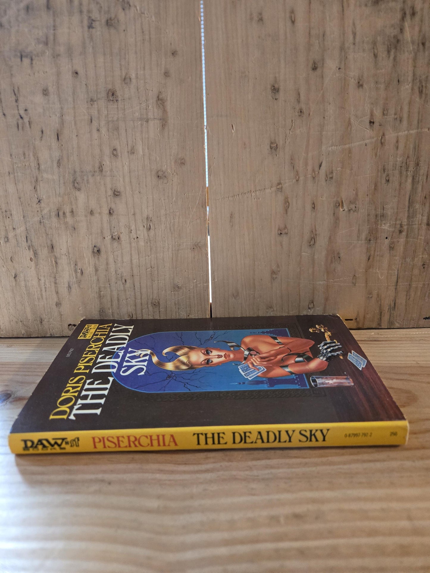 The Deadly Sky // Doris Piserchia // 1st DAW Printing 1983 // Vintage Paperback Sci-fi