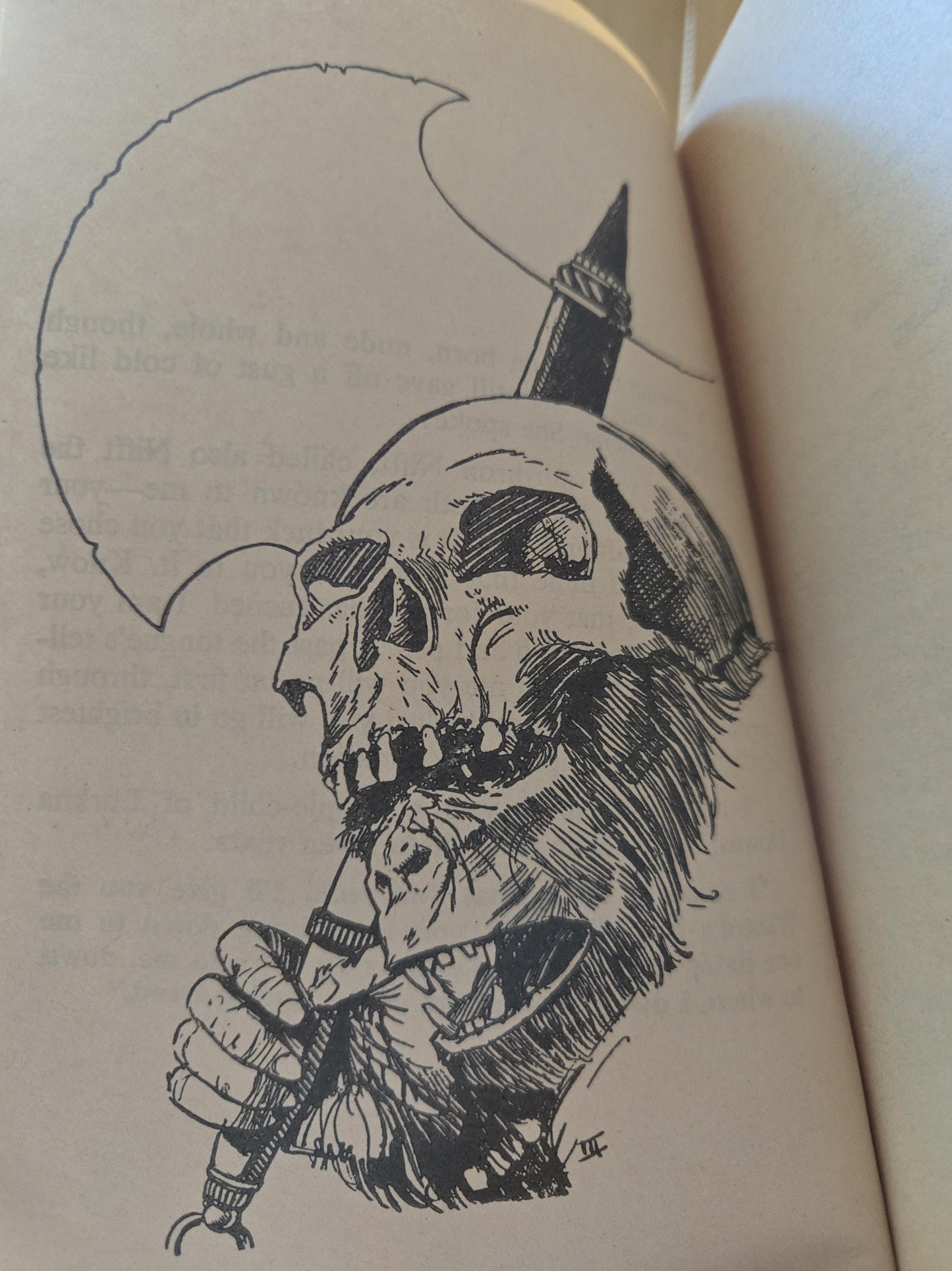 Nifft the Lean // Michael Shea // 1st DAW Printing 1982 // Vintage Paperback Fantasy Horror Cover Art by Michael Whelan