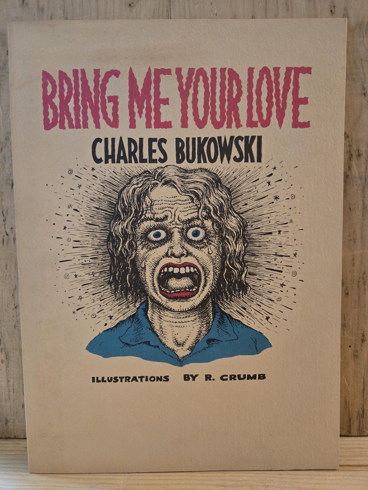 Bring Me Your Love // Charles Bukowski with Illustrations by R. Crumb // 1983 // Vintage Paperback