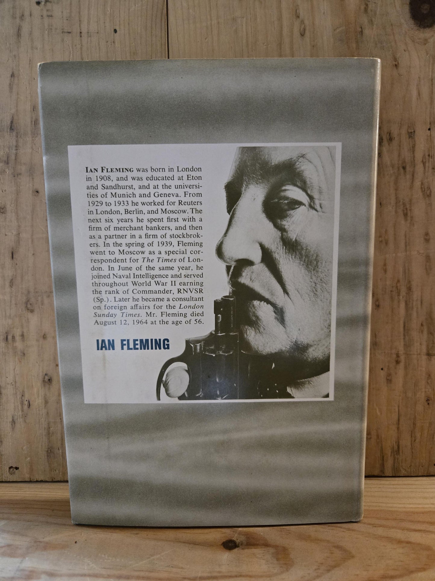 The Man with the Golden Gun // Ian Fleming // Book Club Edition 1960s // Vintage Hardcover James Bond