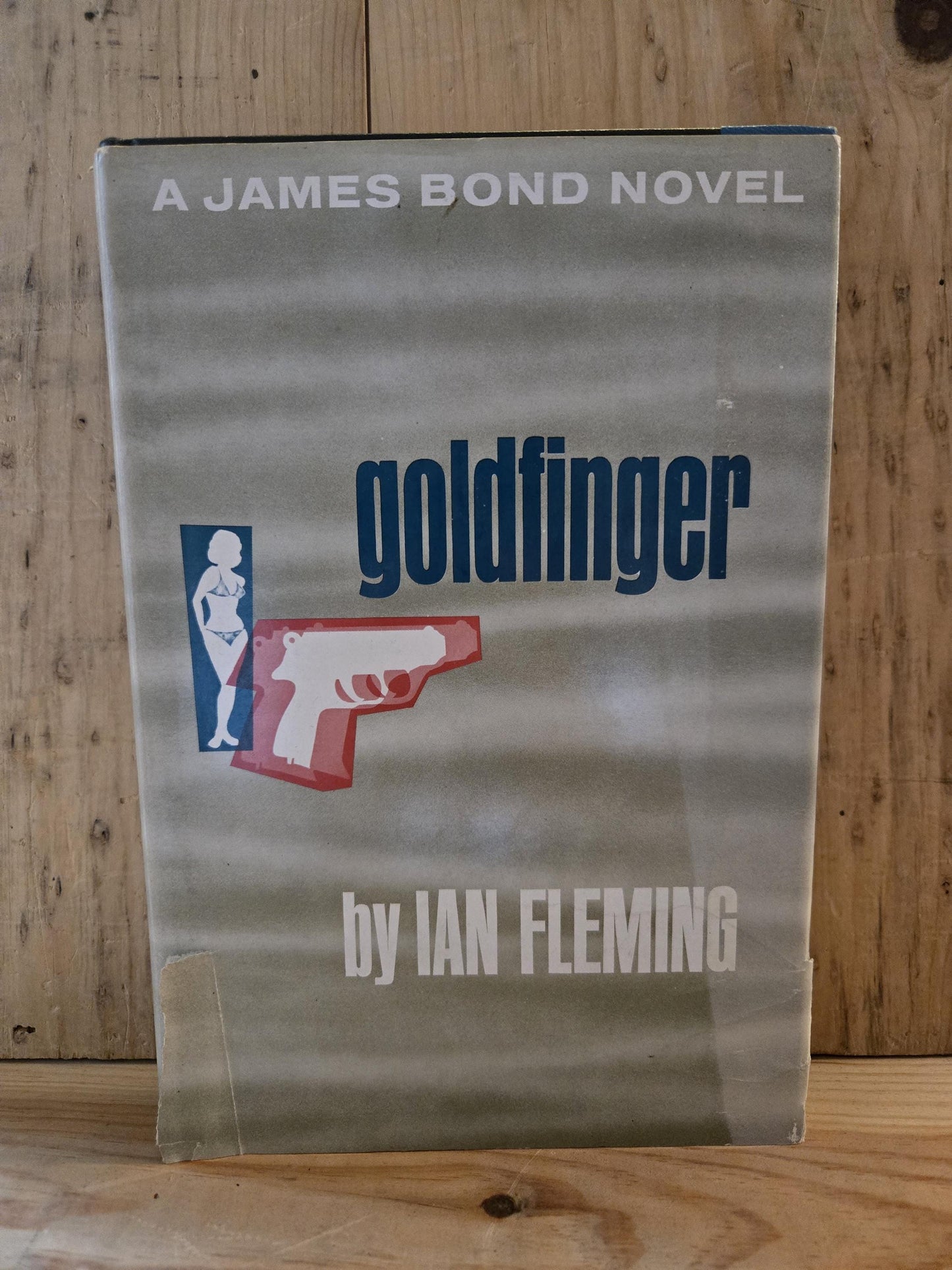 Goldfinger // Ian Fleming // Book Club Edition 1960s // Vintage Hardcover James Bond