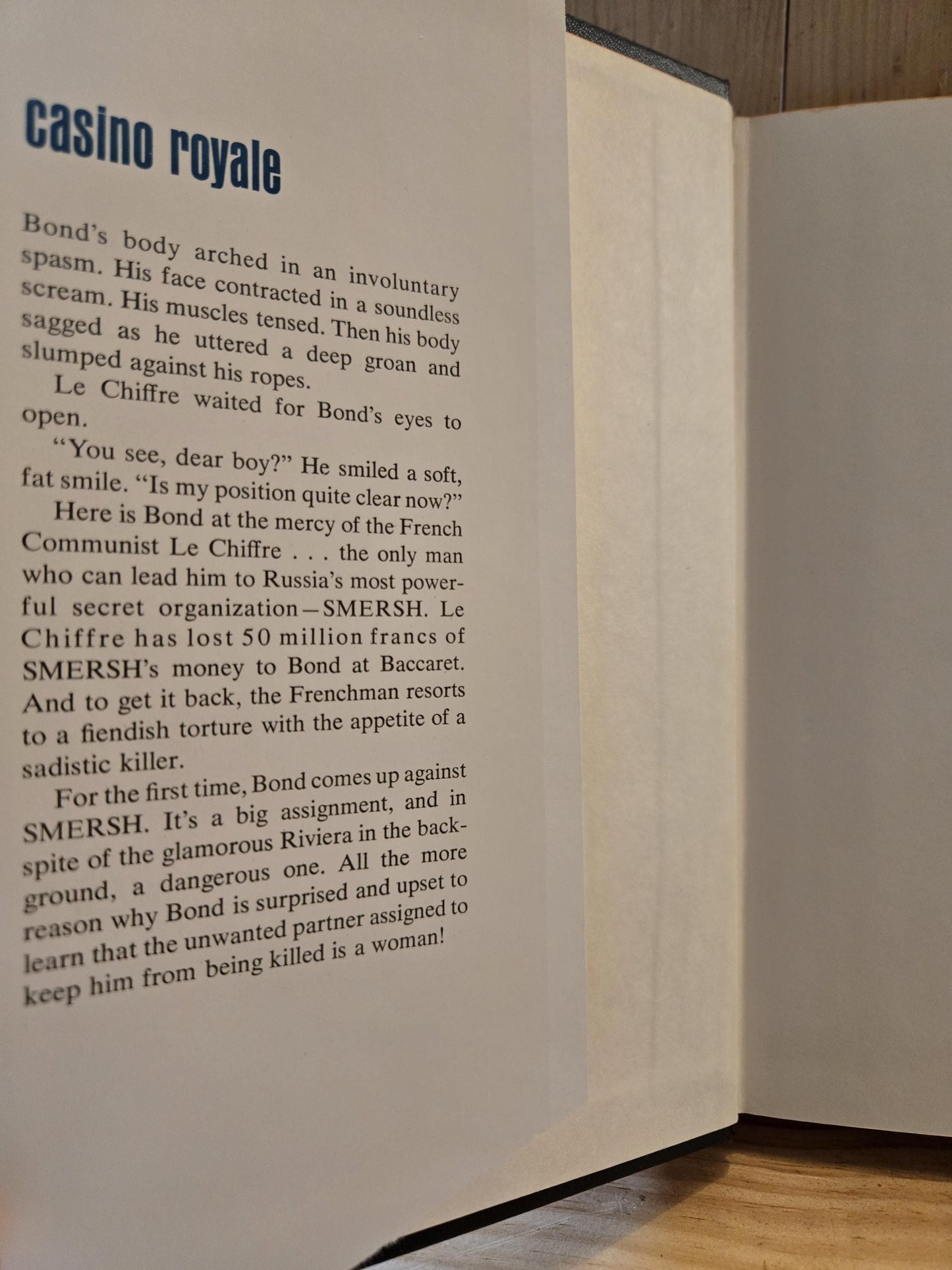 Casino Royale // Ian Fleming // Book Club Edition 1960s // Vintage Hardcover James Bond