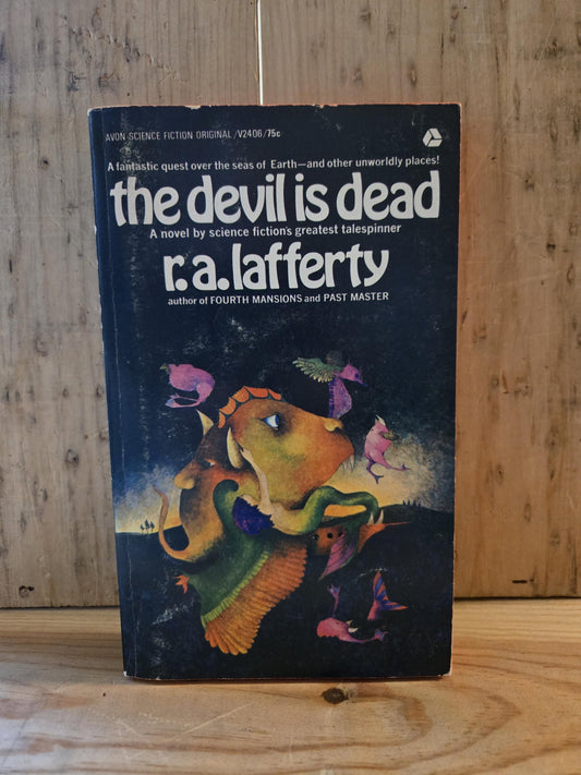 The Devil is Dead // R.A. Lafferty // 1st Avon Printing 1971 // Vintage Paperback Sci-fi