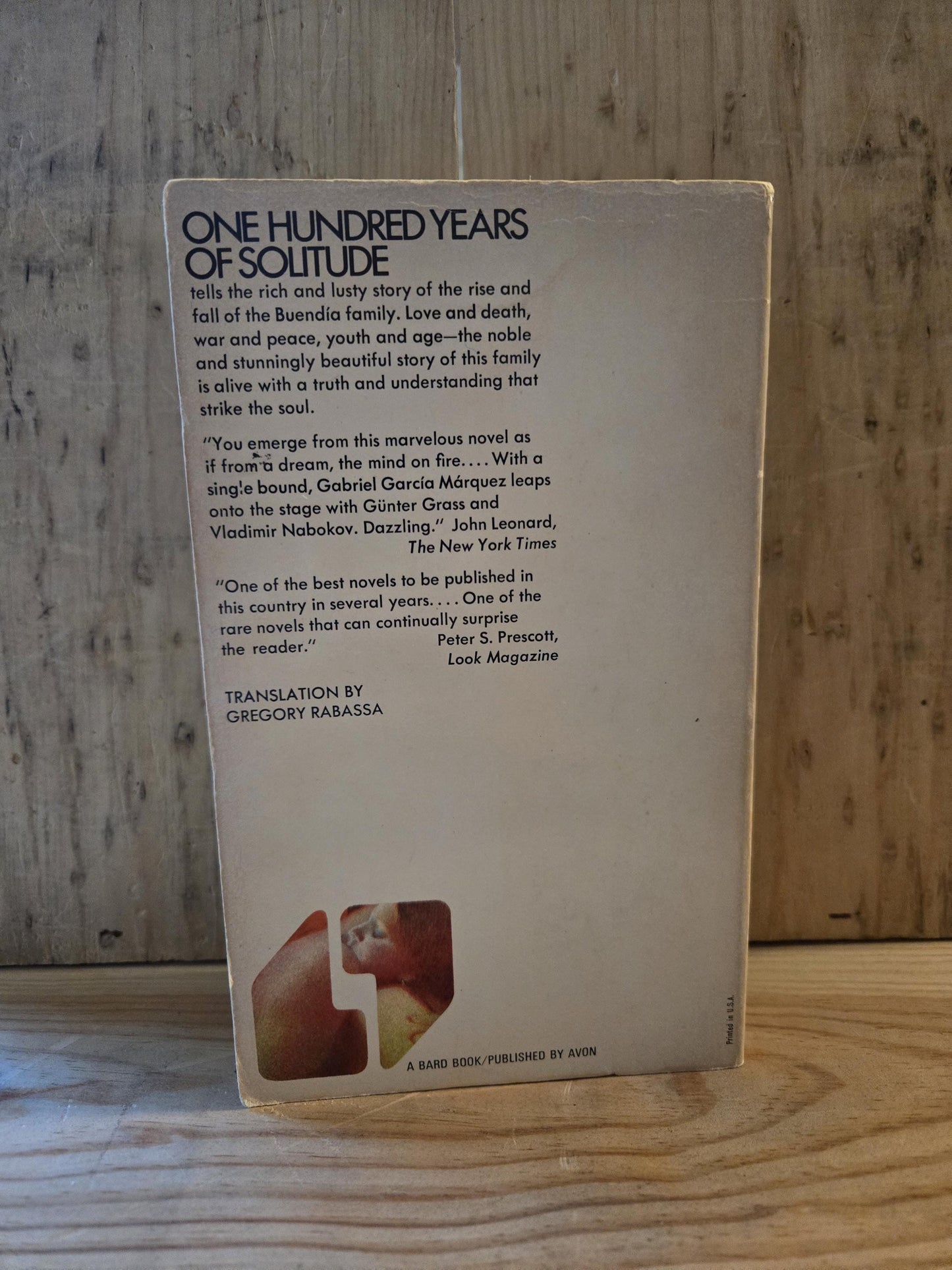 One Hundred Years of Solitude // Gabriel Garcia Marquez // 12th Printing 1971 // Vintage Paperback Magical Realism