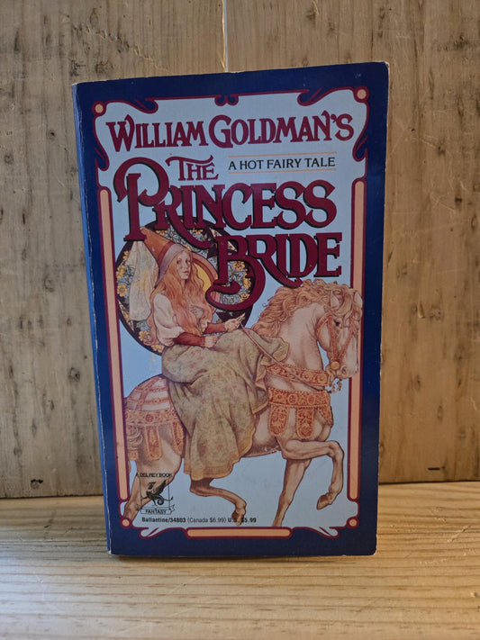 The Princess Bride // William Goldman // 36th Print 1992 // Vintage Paperback Fantasy with Fold-out Map