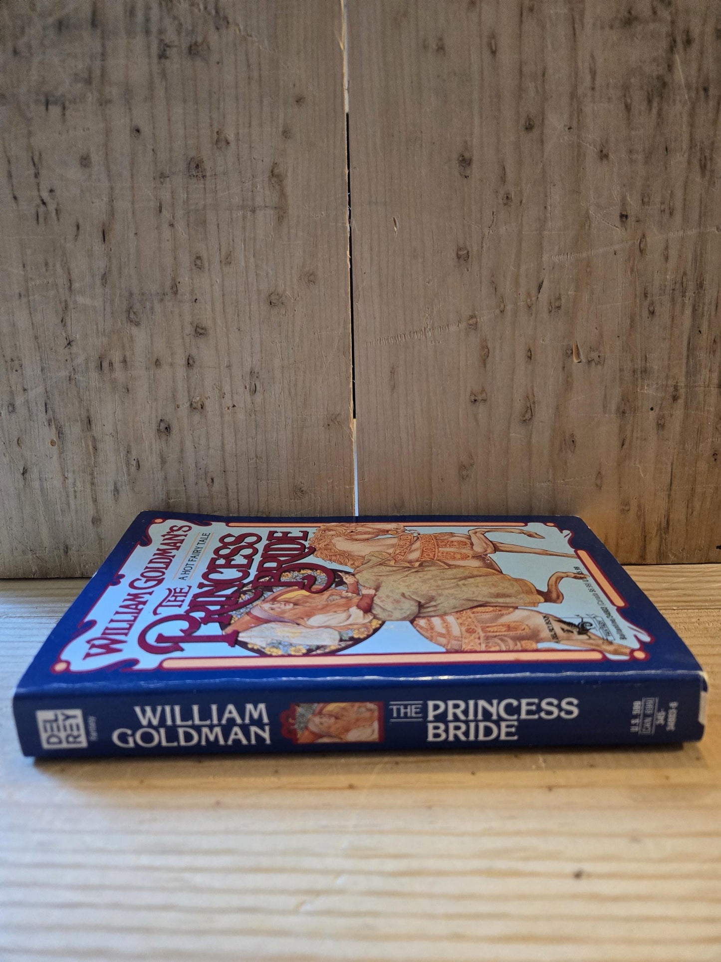 The Princess Bride // William Goldman // 36th Print 1992 // Vintage Paperback Fantasy with Fold-out Map